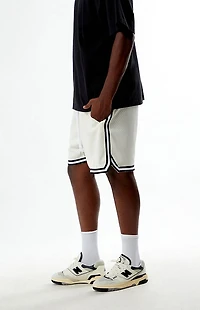 Mitchell & Ness Cream Gameday Mesh Shorts
