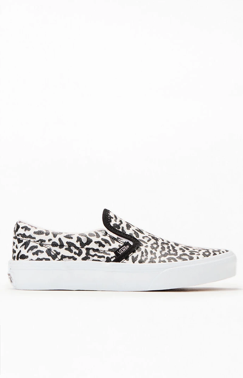 Vans Kids Leopard Classic Slip On Shoes