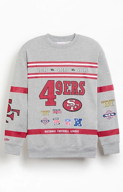 Mitchell & Ness Kids San Francisco 49ers Crew Neck Sweatshirt