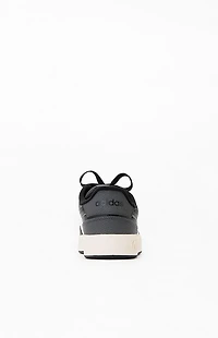 adidas Kids Black & White Breakbase Shoes