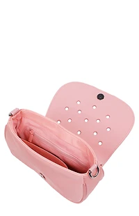 Crocs Pink Crossbody Bag