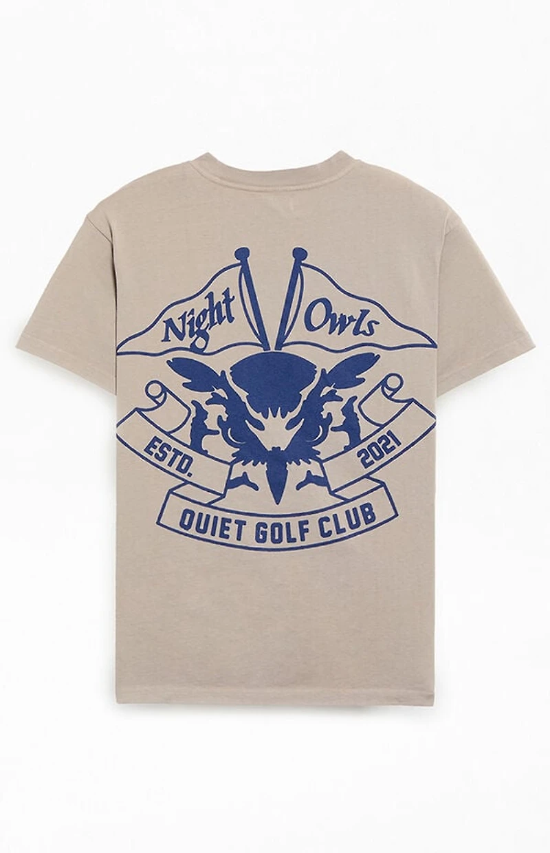 QUIET GOLF Night Owls T-Shirt