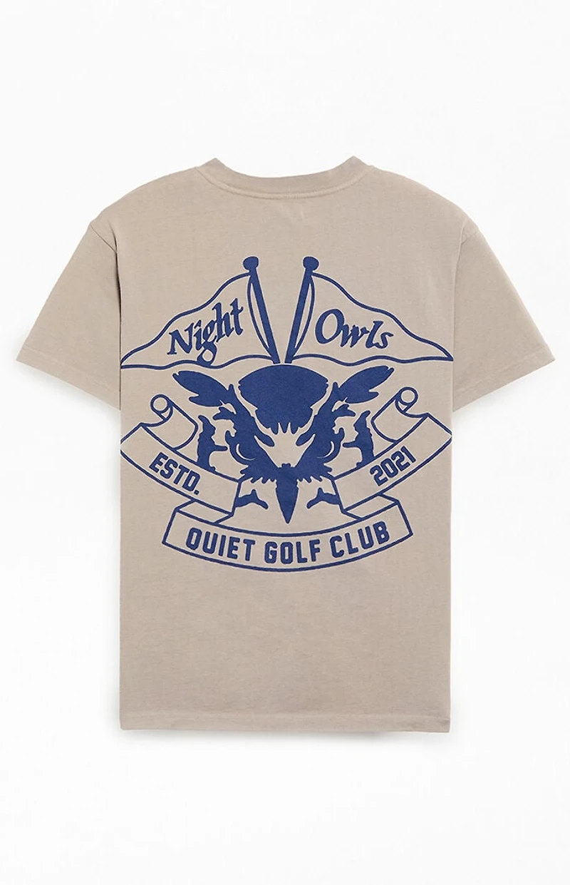 QUIET GOLF Night Owls T-Shirt
