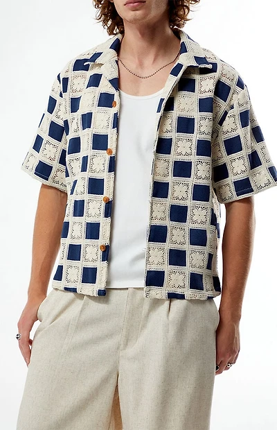 FIELD OF STUDY by Pacsun Checkered Yucca Camp Shirt
