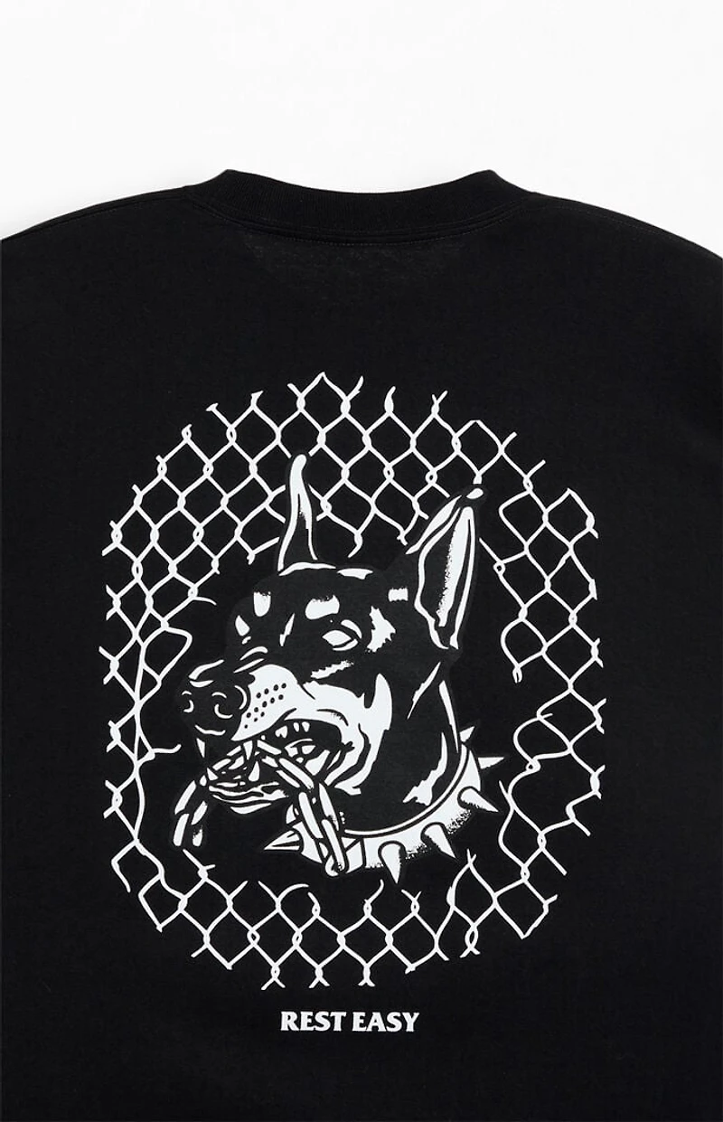 Rest Easy Beware Dog T-Shirt