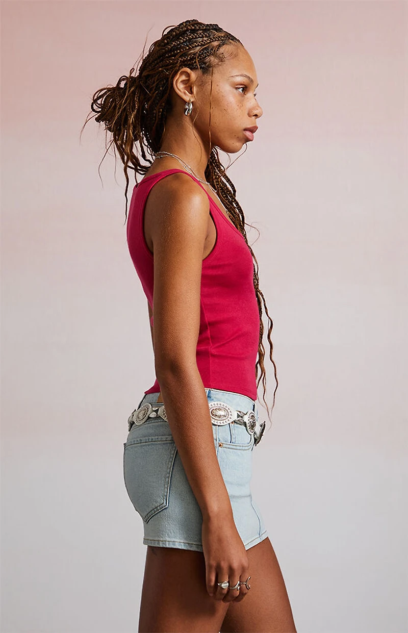 Third Charm Melrose Scoop Tank Top