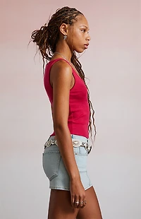 Third Charm Melrose Scoop Tank Top