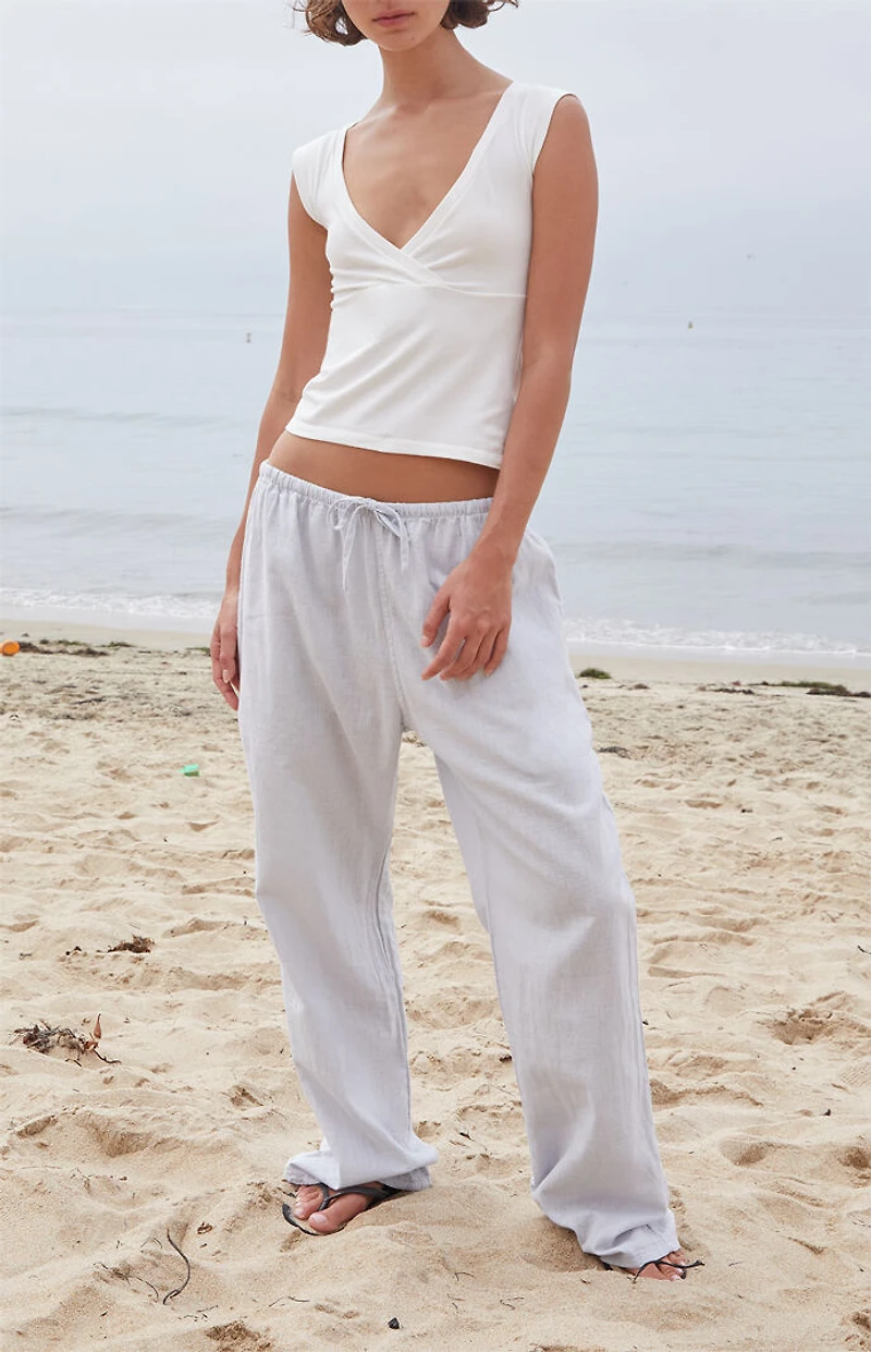 John Galt White Amara Tank Top