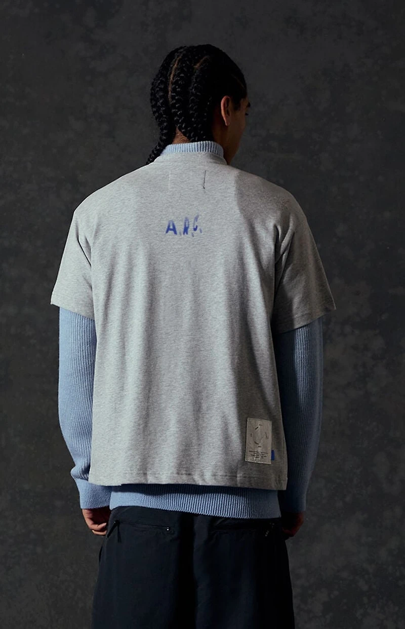 A.R.C. Heather Grey Flow State Oversized T-Shirt