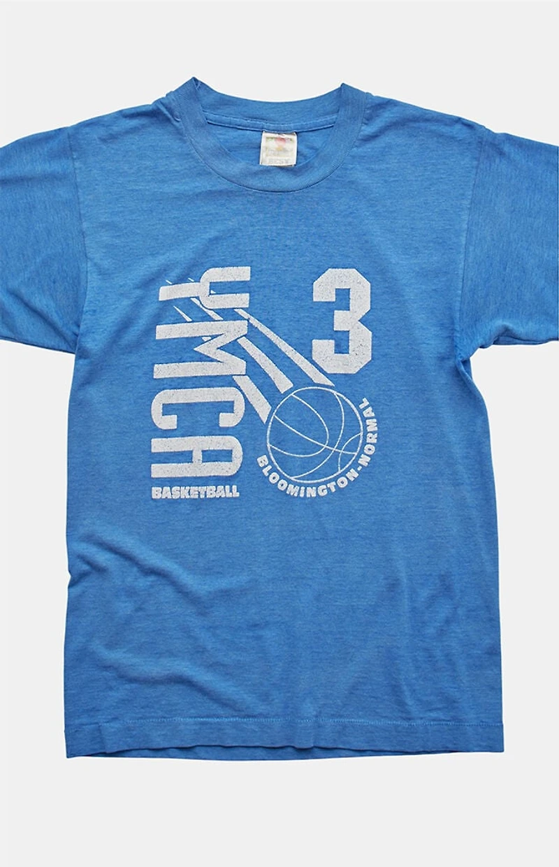PS VINTAGE 90s YMCA Basketball Graphic T-Shirt