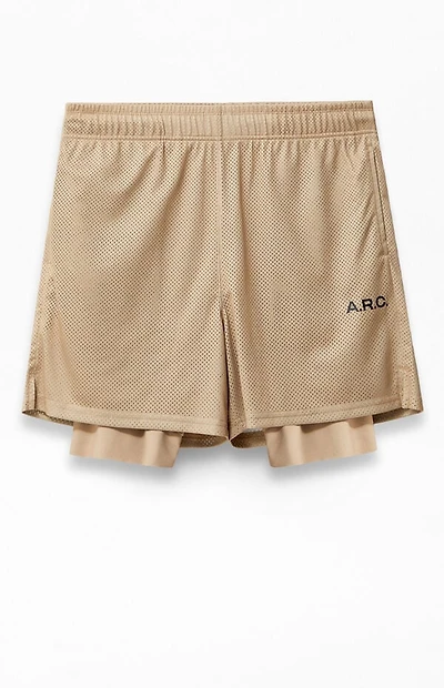 A.R.C. Active Tan Mesh 2 1 Shorts