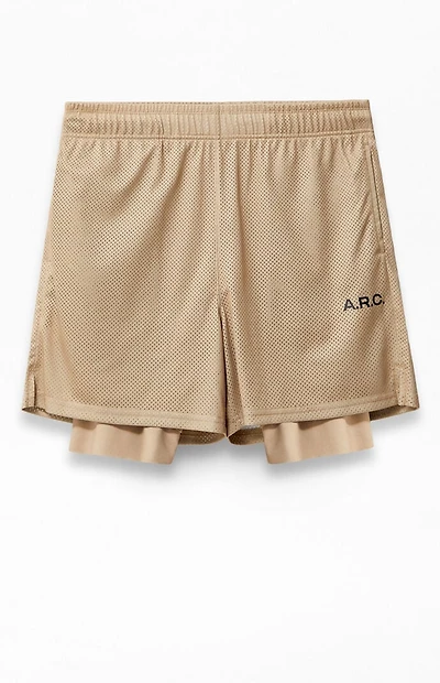 A.R.C. Active Tan Mesh 2 1 Shorts