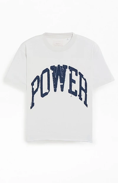 Pacsun Power Applique Cropped Boxy T-Shirt