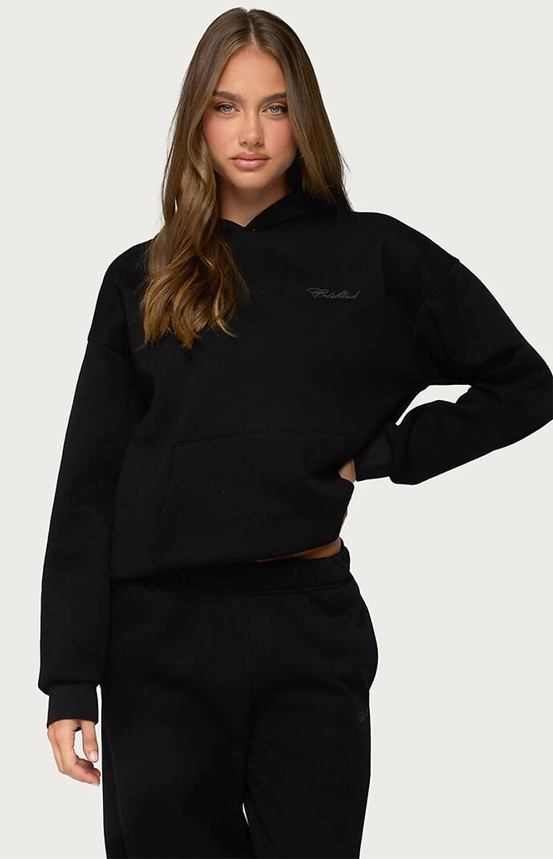 Edikted Basic Girl Oversized Hoodie