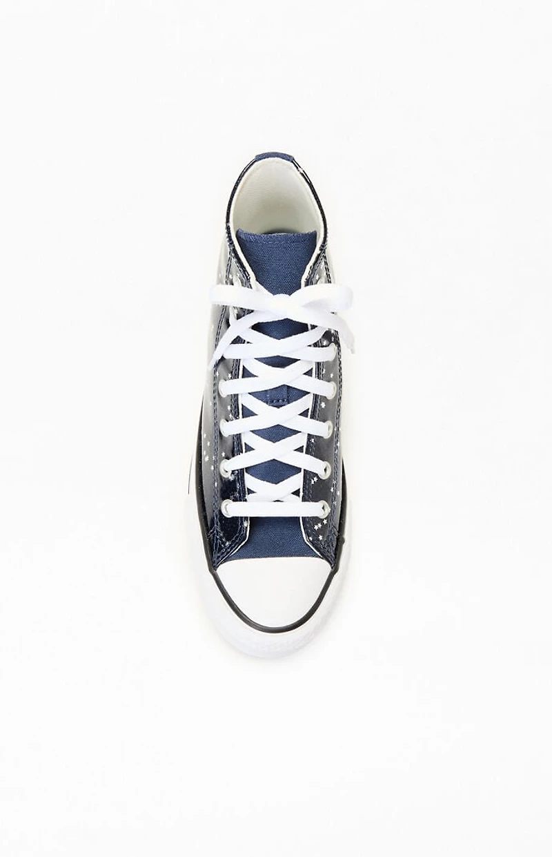 Converse Kids Chuck Taylor EVA Glitter All-Star Lift Platform High Top Shoes