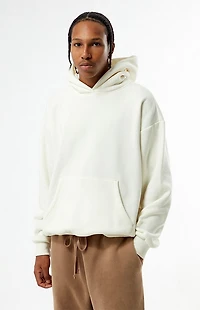 Pacsun Cream Solid Hoodie
