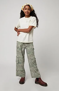 Pacsun Kids Camo Baggy Cargo Jeans