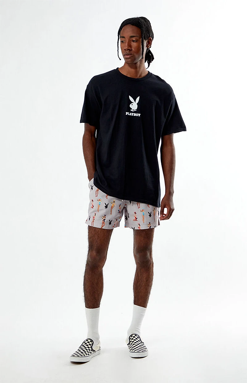 Playboy By Pacsun Center Logo T-Shirt