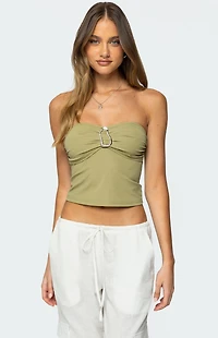Edikted Bex Abstract Ring Tube Top