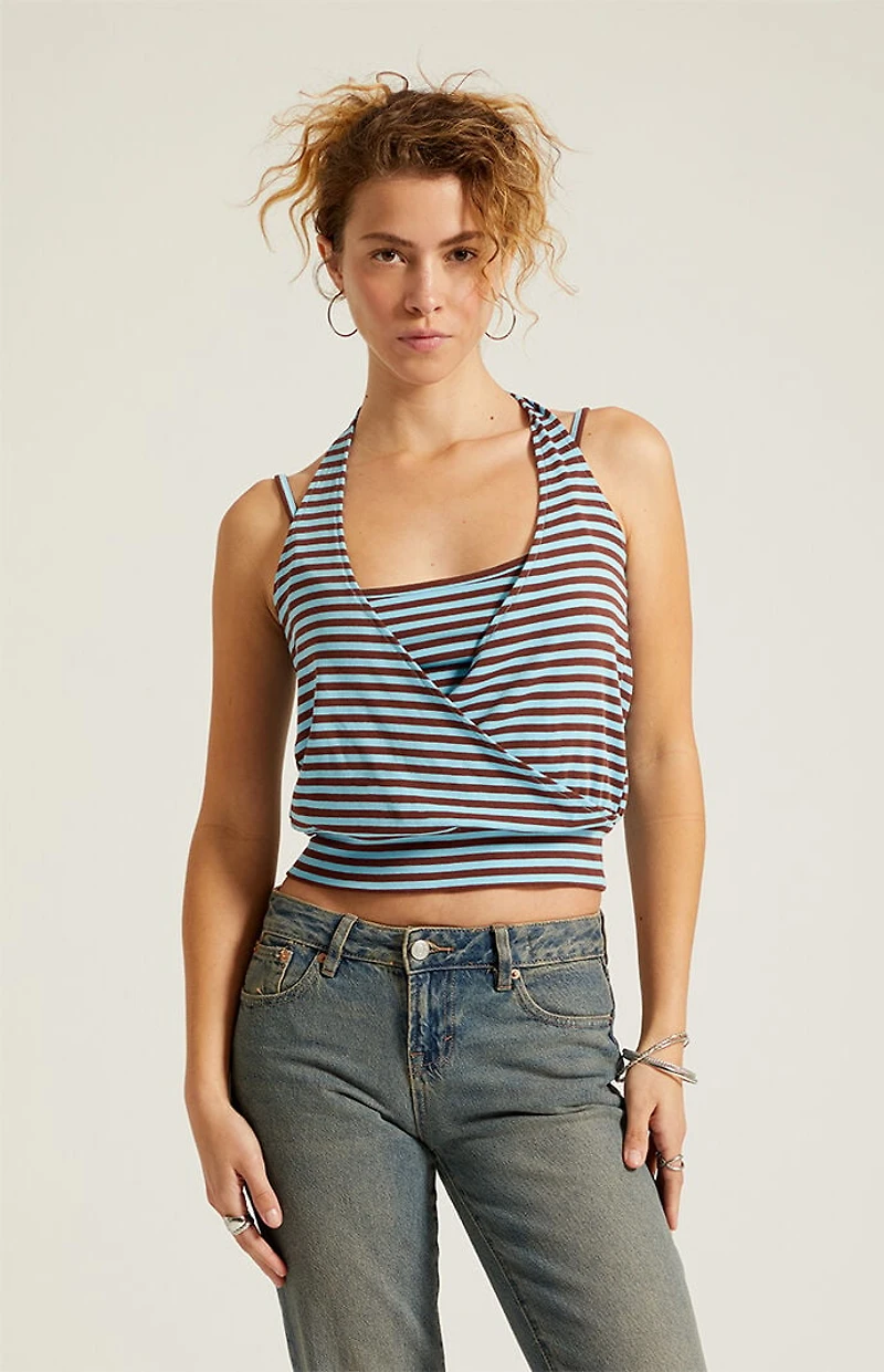 Third Charm Hudson Draped Top