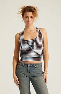 Third Charm Hudson Draped Top