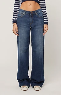 ABRAND 99 Paige Low Rise Wide Leg Baggy Jeans