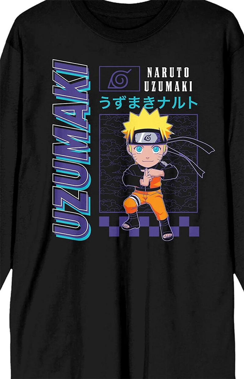 Naruto Shippuden Uzumaki Long Sleeve T-Shirt