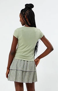 Pacsun Kids Sage Henley Skimmer Top