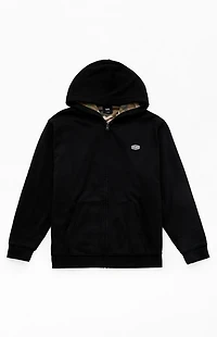 Vans Kids Dover Camo Thermal Lined Full Zip Hoodie