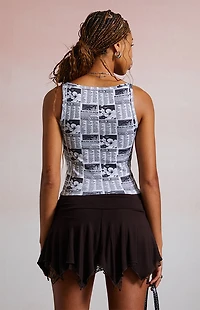 Third Charm Melrose Scoop Tank Top