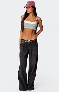 Edikted Gracie Layered Bra Top