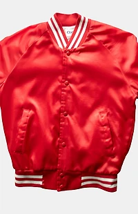 PS VINTAGE '80s Satin Jacket Varsity