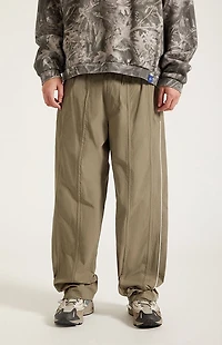 Pacsun Olive Bolton Baggy Track Pants