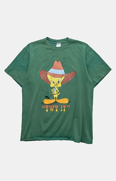 PS VINTAGE 90s Tweety Cowboy Graphic T-Shirt