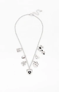 LA Hearts Ace Charm Necklace