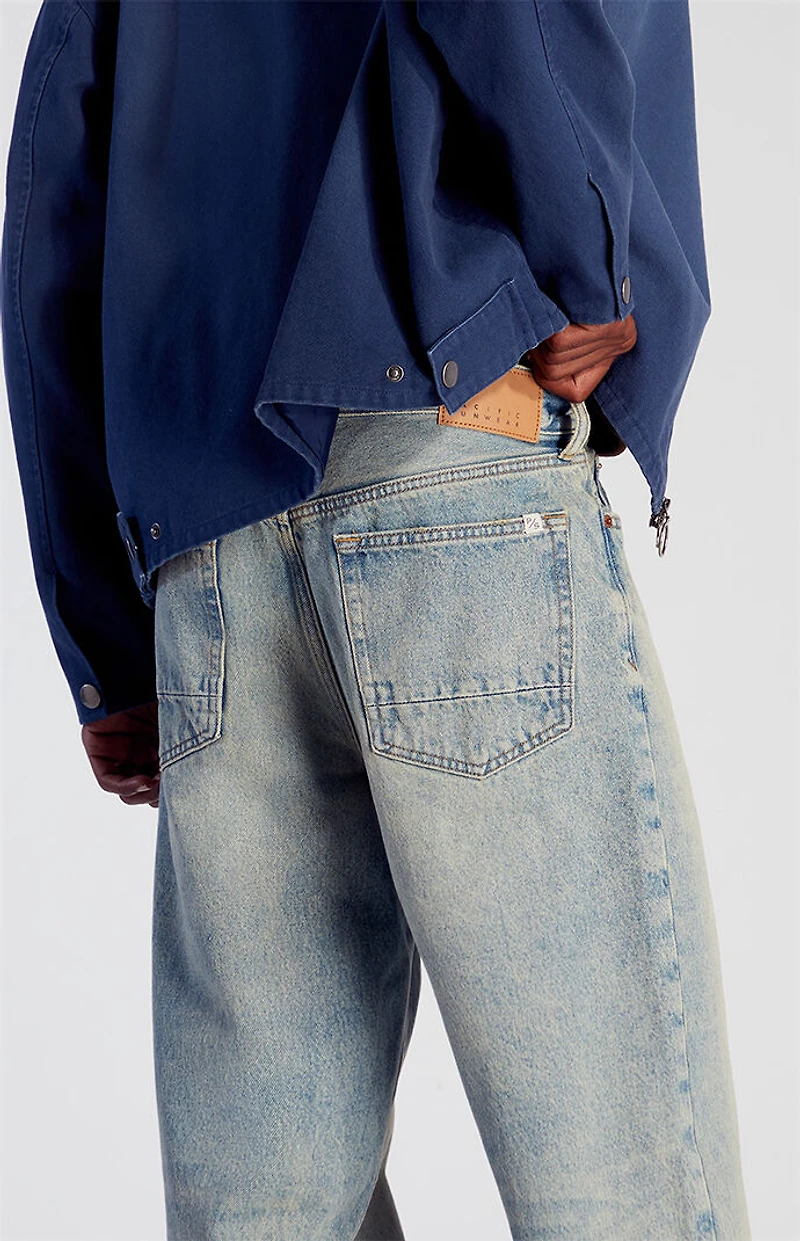 Pacsun Dylan Baggy Jeans Light Indigo Tinted