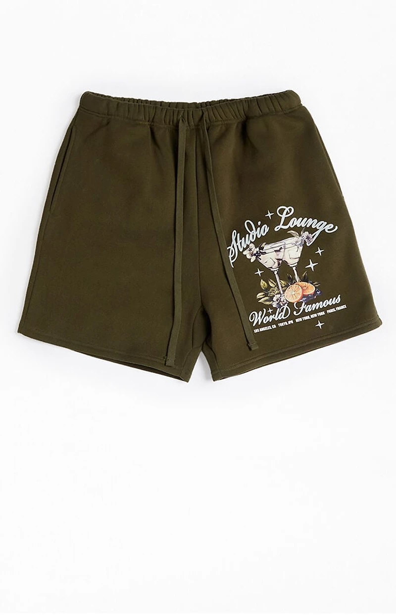 Pacsun Studio Lounge Fleece Sweat Shorts