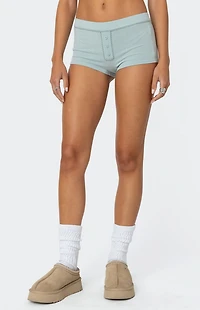 Edikted Maelle Pointelle Micro Shorts