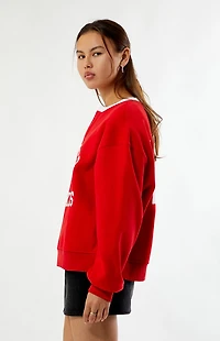 WILD COLLECTIVE x NHL Chicago Blackhawks Henley Sweatshirt