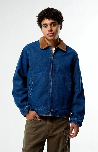 Rhythm Washed Denim James Gas Jacket