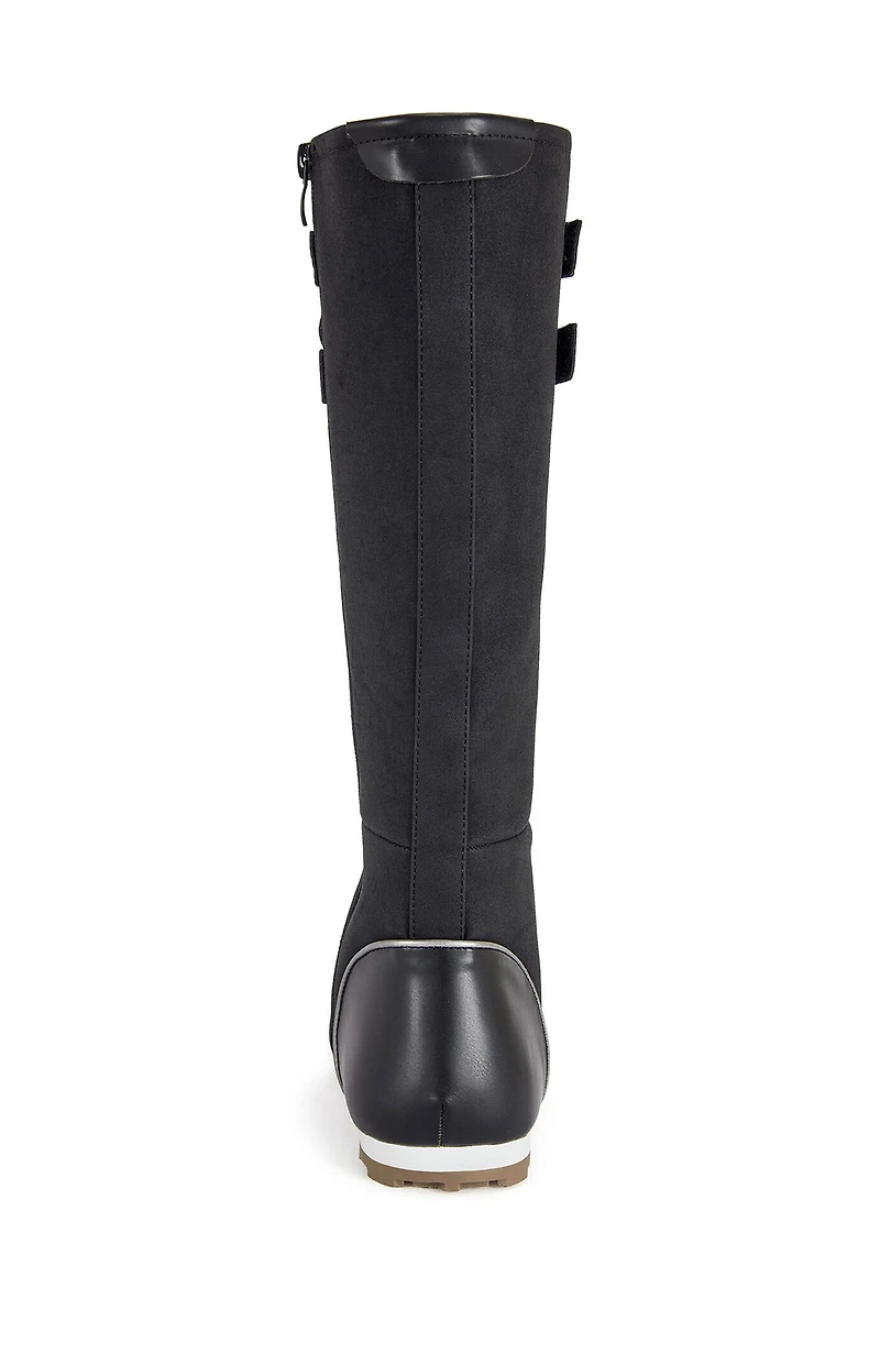 AZALEA WANG Women's Black Ozzy Boxing Boots