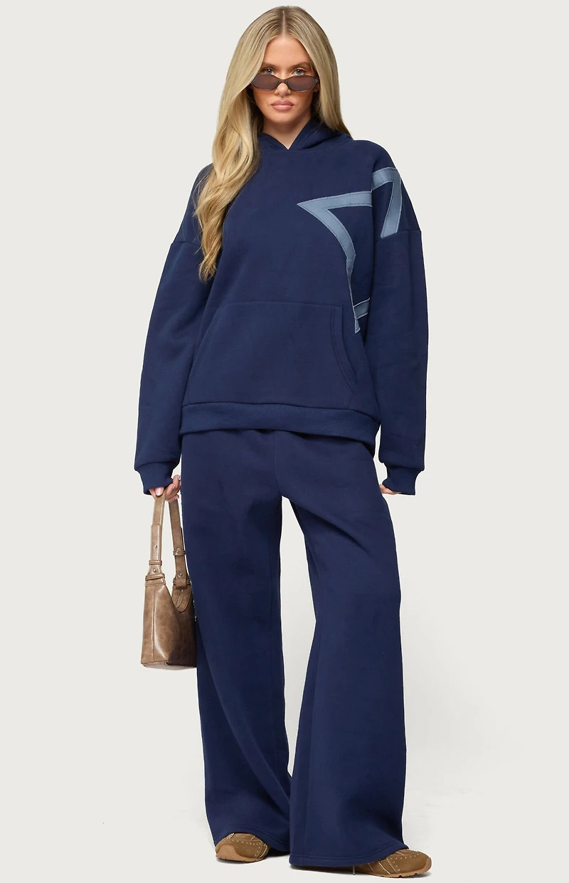 Edikted Starly Straight Leg Sweatpants