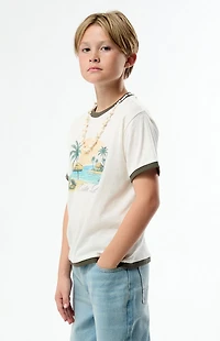 Pacsun Kids Costa Rica Ringer T-Shirt
