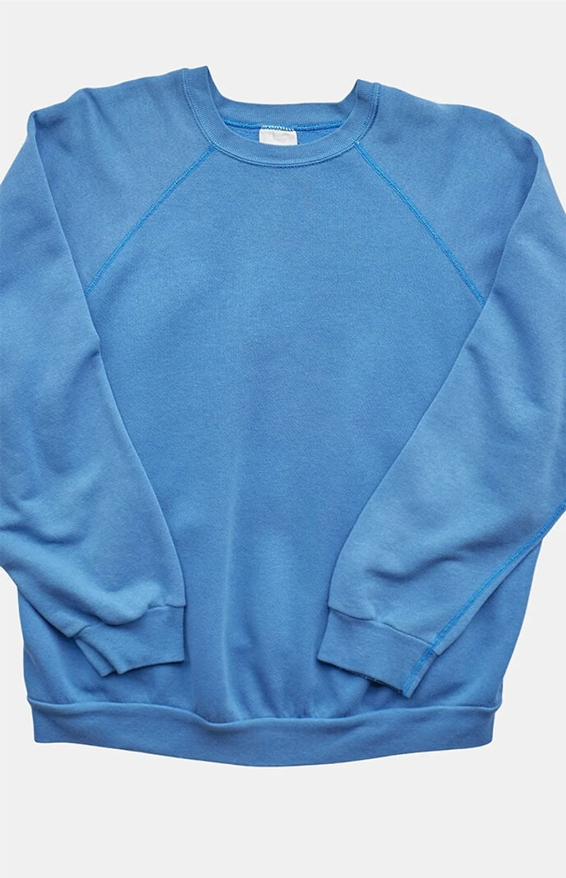 PS VINTAGE '80s Blue Blank Sweatshirt