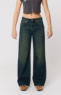 ABRAND Riley 95 Low Rise Baggy Jeans