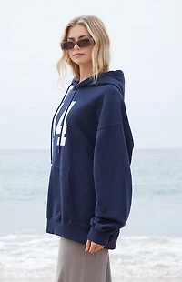 John Galt Blue Christie 14 Oversized Hoodie