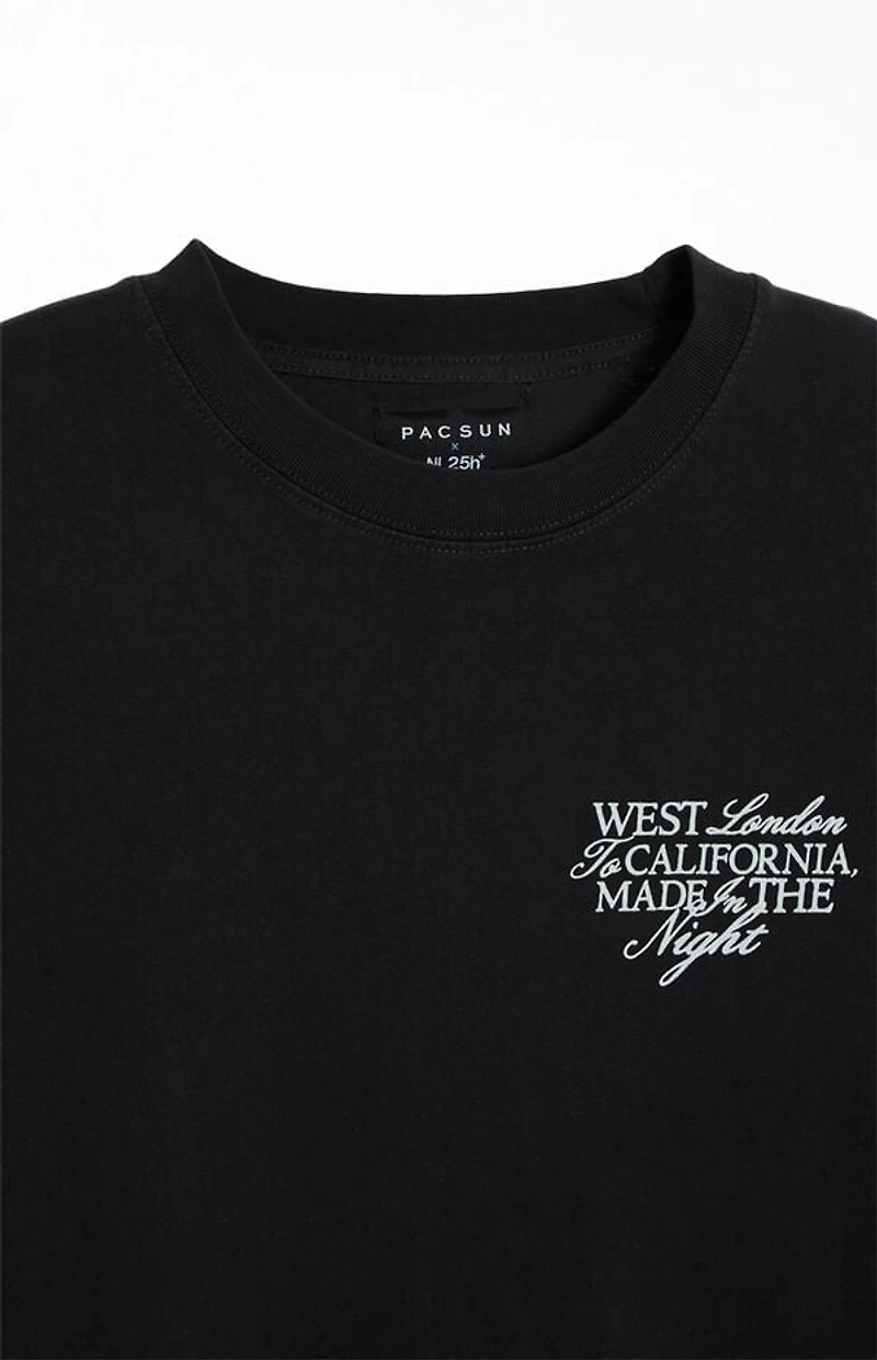 Nightlab West London To CA Oversized T-Shirt