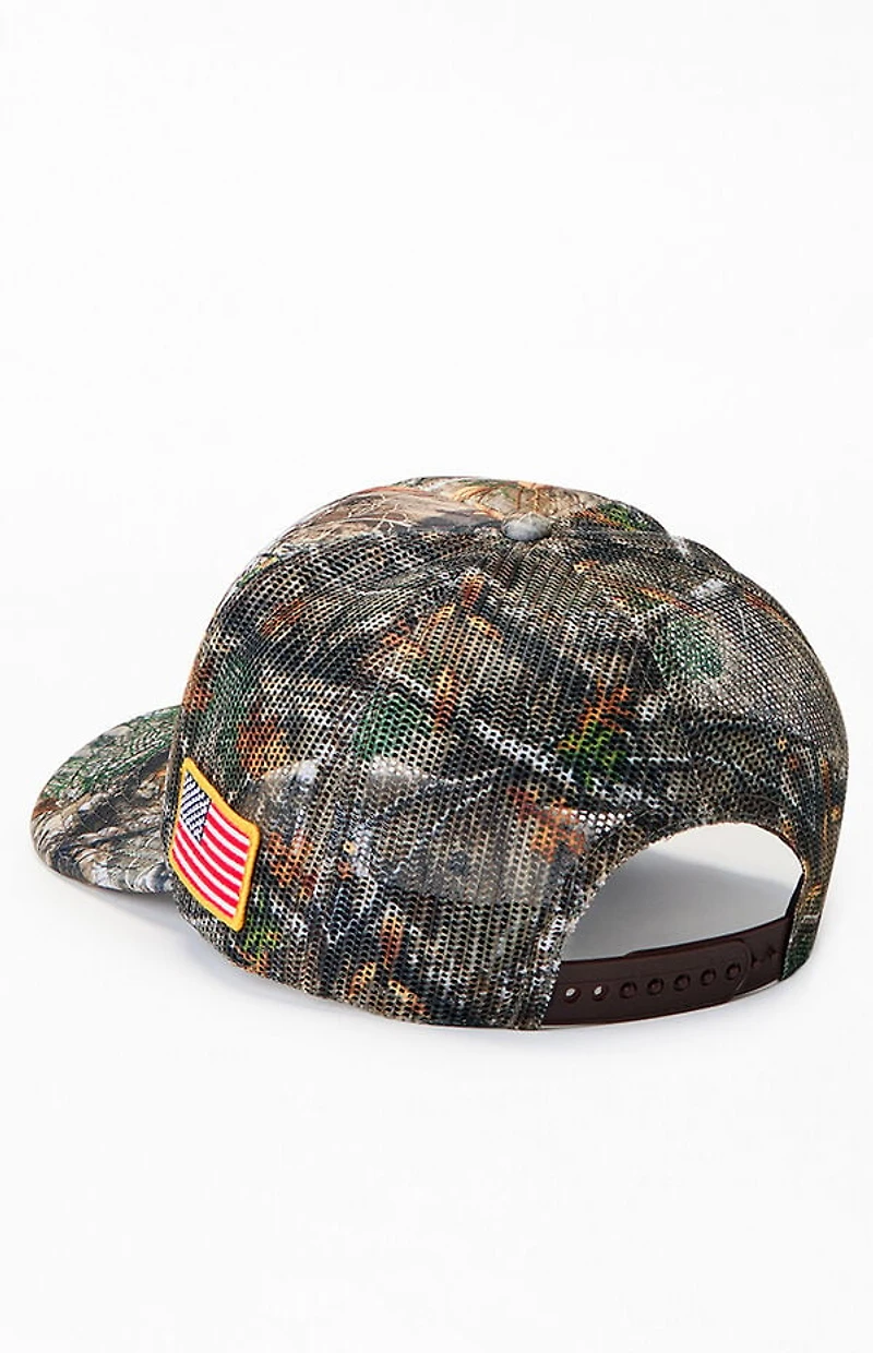 Center Stage Realtree Allover Camo Edge Foam Trucker Hat