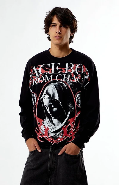 Pacsun Grace From Chaos Cropped Long Sleeve T-Shirt