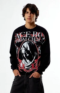 Pacsun Grace From Chaos Cropped Long Sleeve T-Shirt